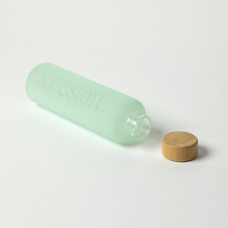 Sea Glass & Bamboo Bottle - image2