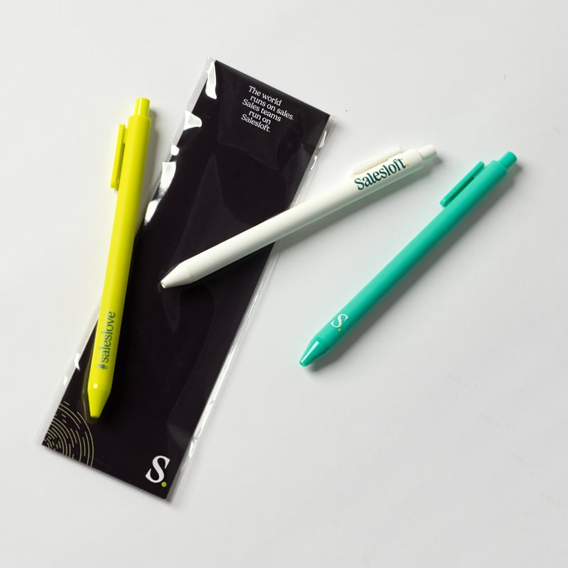 Salesloft Soft Touch Gel Click Pen 3 Pack - image3