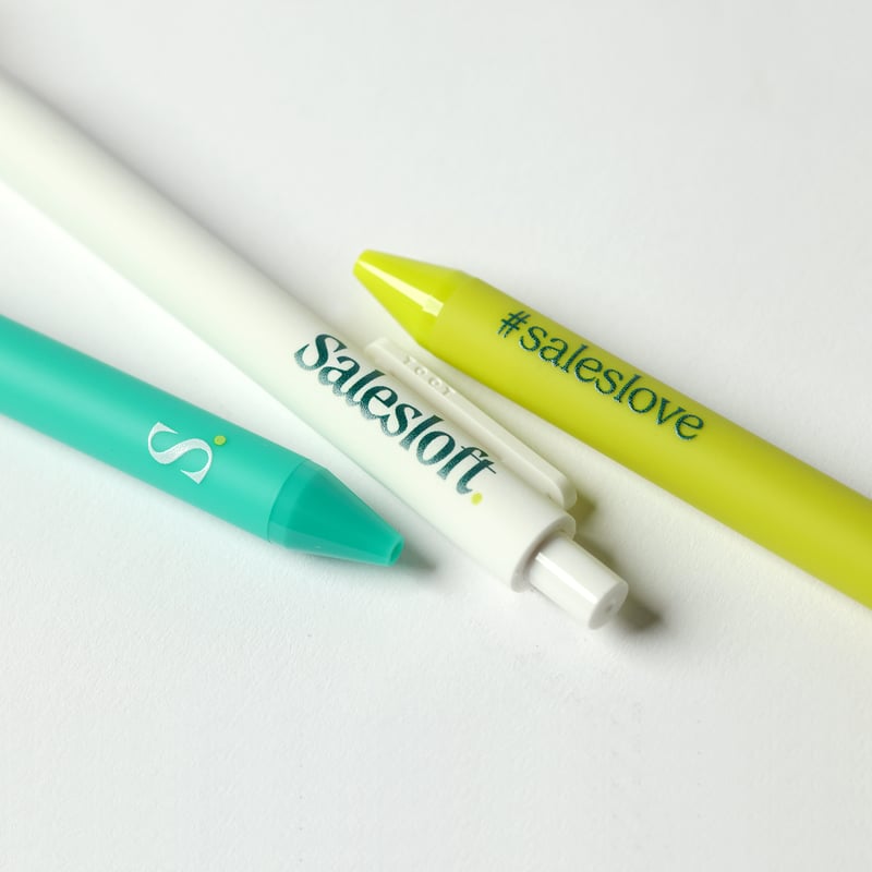 Salesloft Soft Touch Gel Click Pen 3 Pack - image2