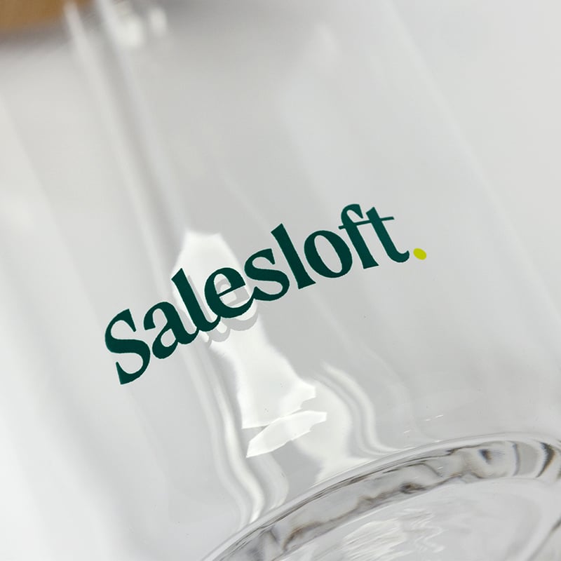 Can Glass With Bamboo Lid and Straw - image2