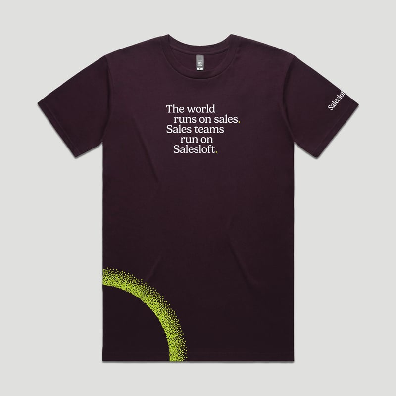 Sales Teams Run on Salesloft Tee - image1