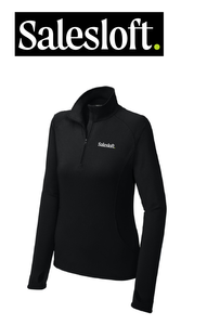 Salesloft Women's Sport-Tek Sport-Wick Stretch 1/4-Zip Pullover